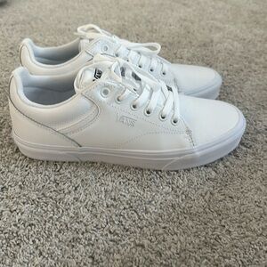 Vans old skool classic tumble true white sneakers